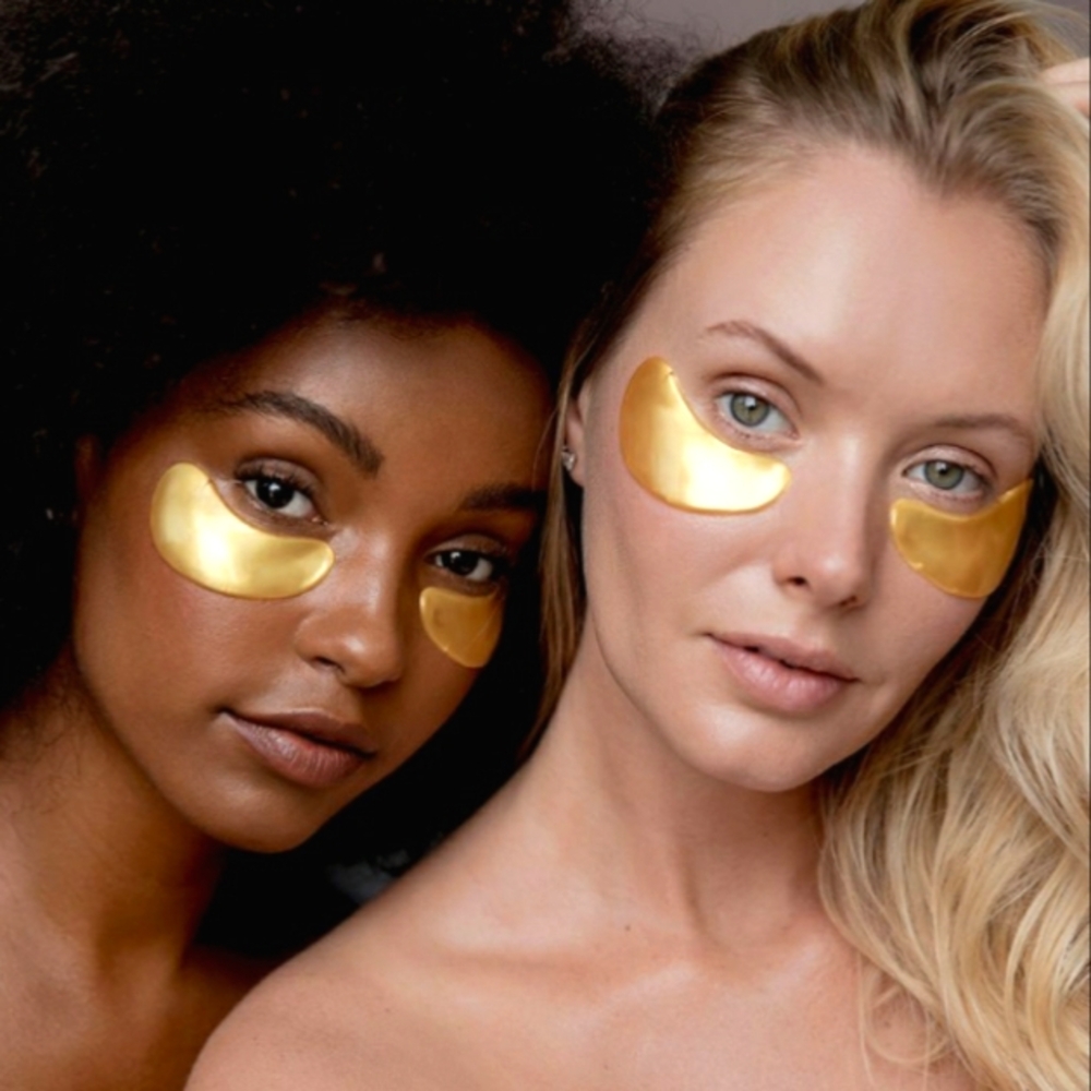 2 Pairs 24K Gold Collagen Eye Masks by Beautology Lab